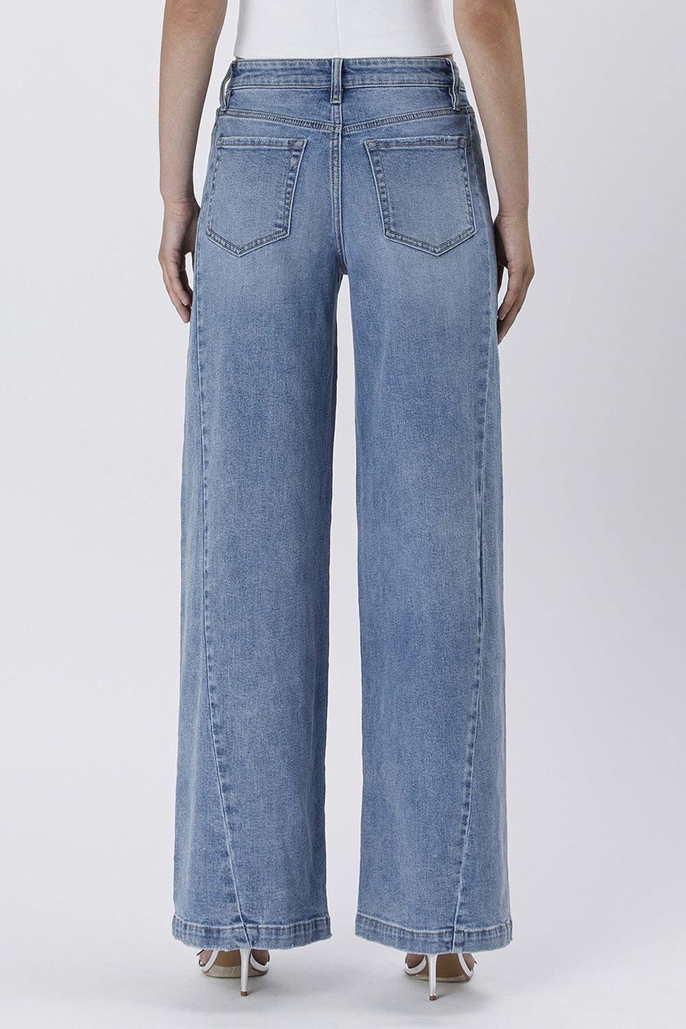JEANS PIERNA ANCHA 32" MEZCLILLA PREMIUM
