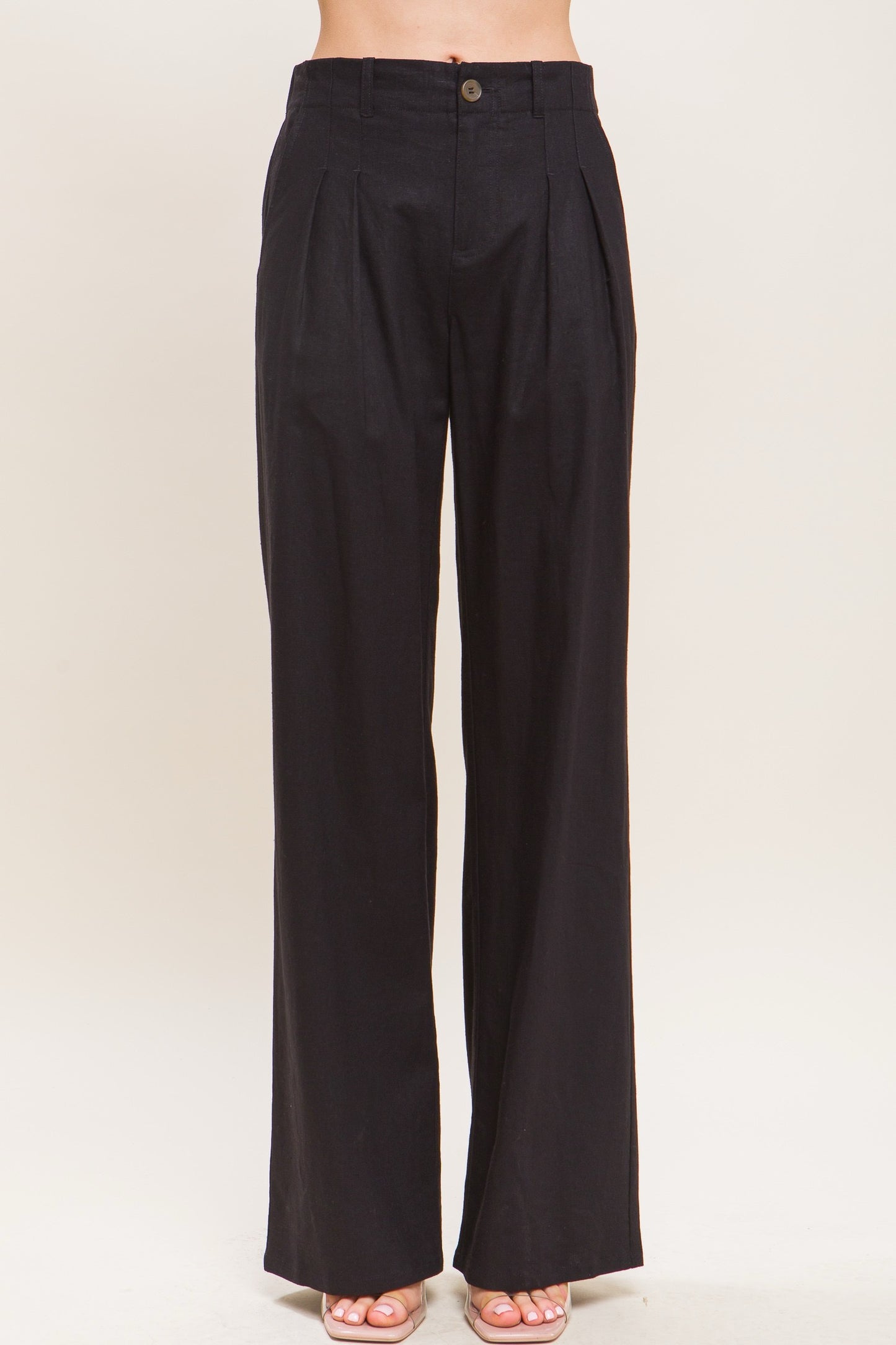 PANTALON RECTO LINO VISCOSA