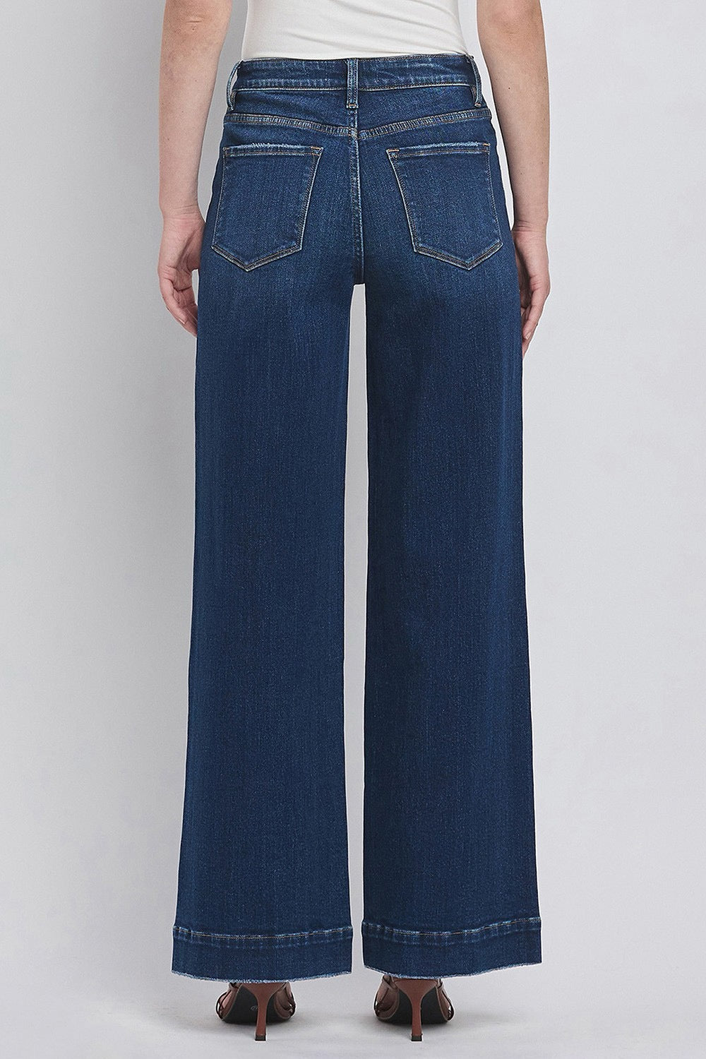JEANS PIERNA ANCHA TROUSER 32" MEZCLILLA PREMIUM