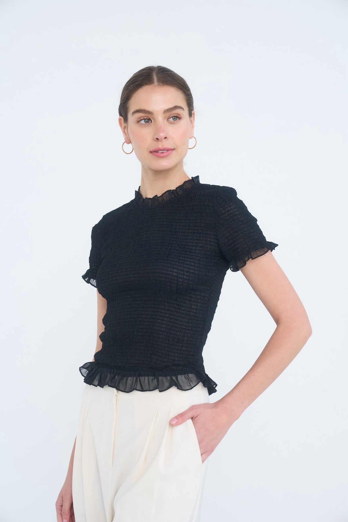 DISPONIBLE 14 DE SEPTIEMBRE TOP ELASTICO TRANSPARENCIA