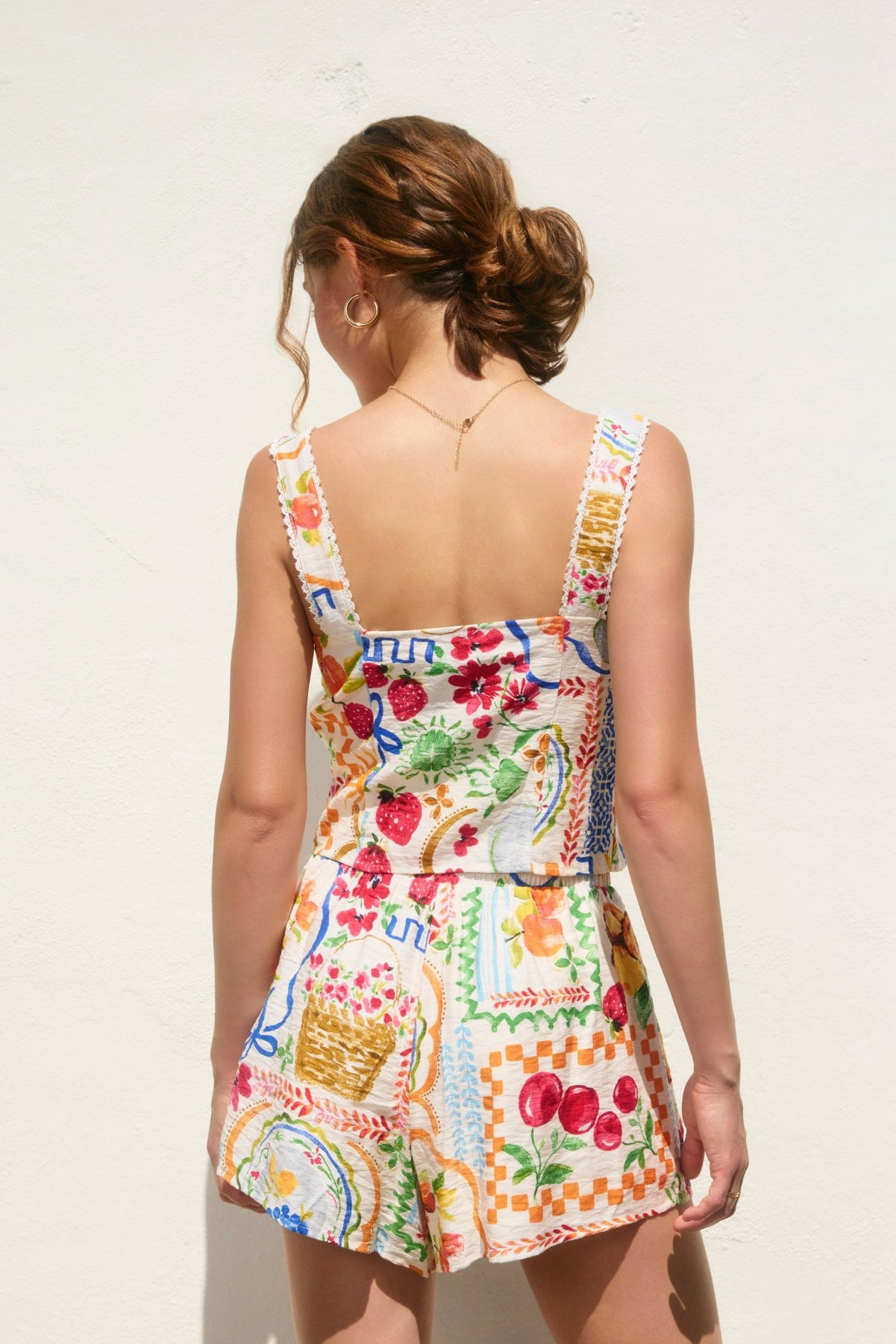 SET PREMIUM TOP/SHORT FIBRA NATURAL