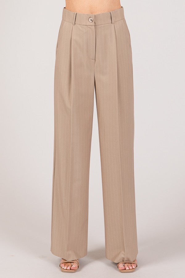 PANTALON PIERNA ANCHA RAYAS