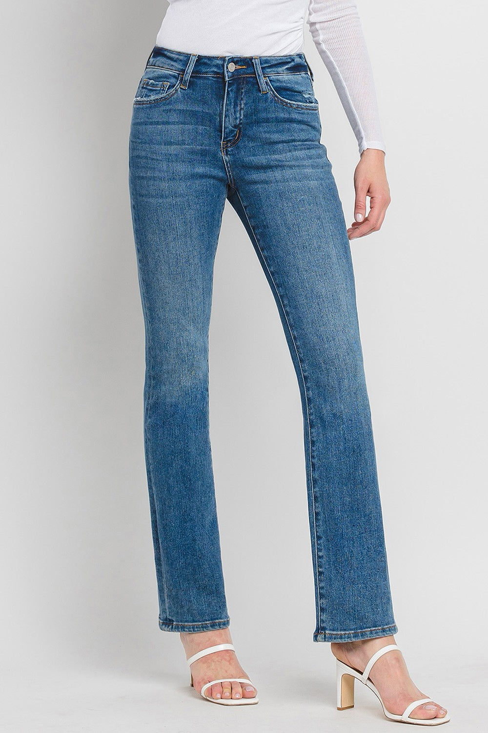 JEANS PIERNA BOOTCUT SLIM MEZCLILLA PREMIUM