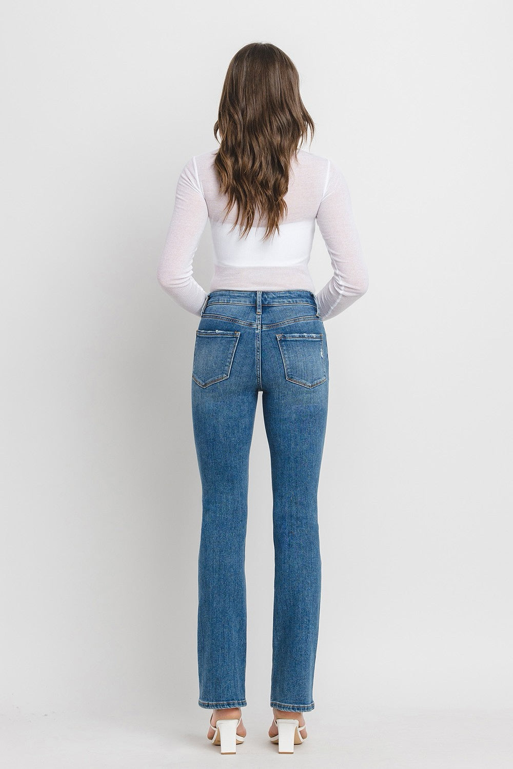 JEANS PIERNA BOOTCUT SLIM MEZCLILLA PREMIUM