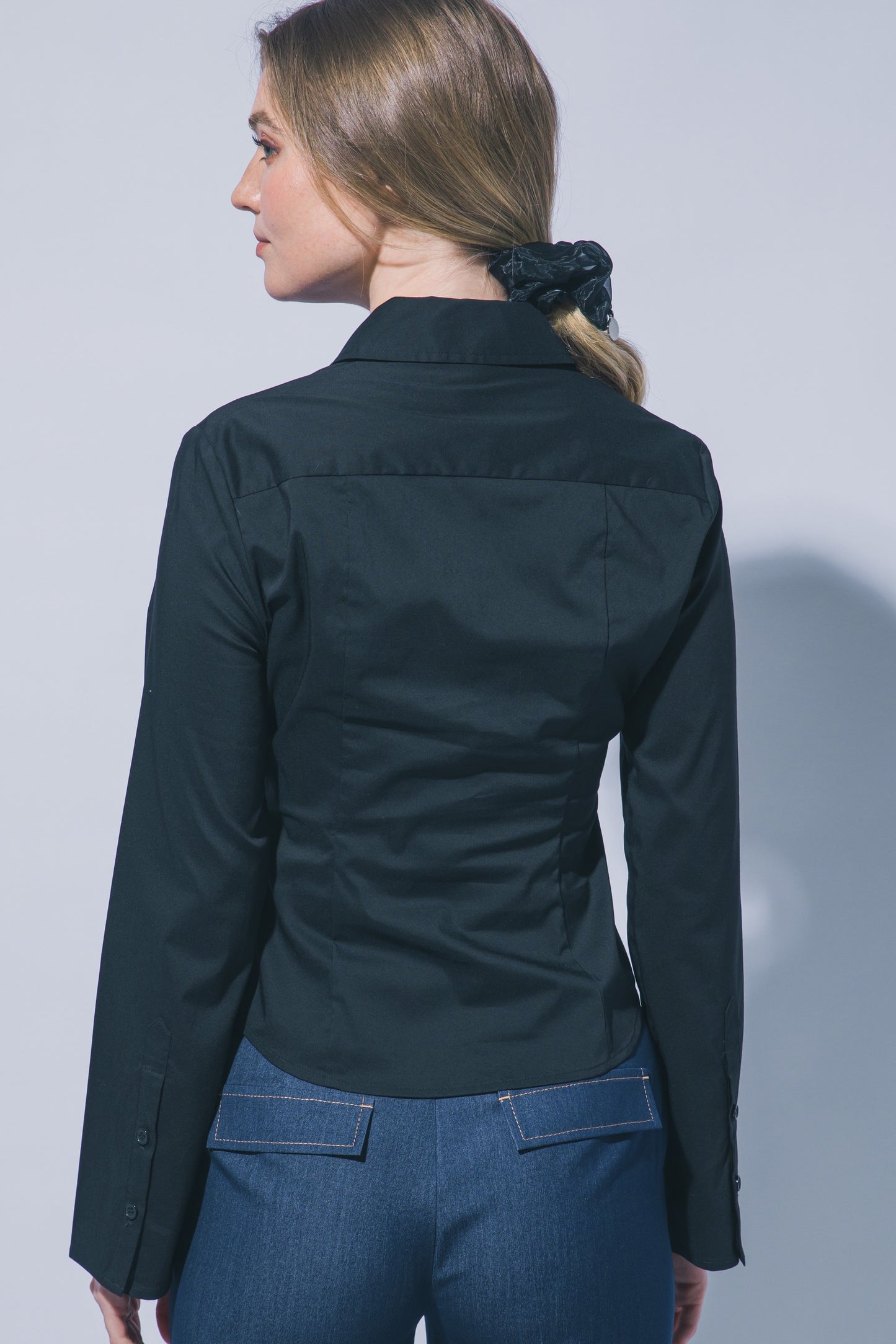 CAMISA FIBRA NATURAL AJUSTADA