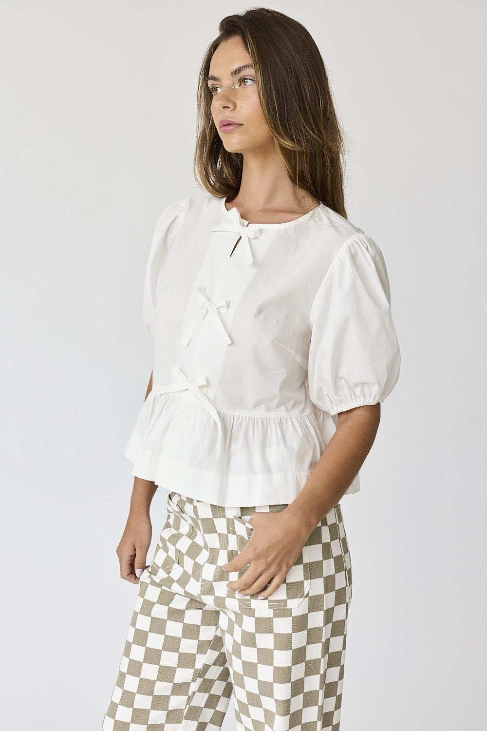 BLUSA LAZOS ALGODON