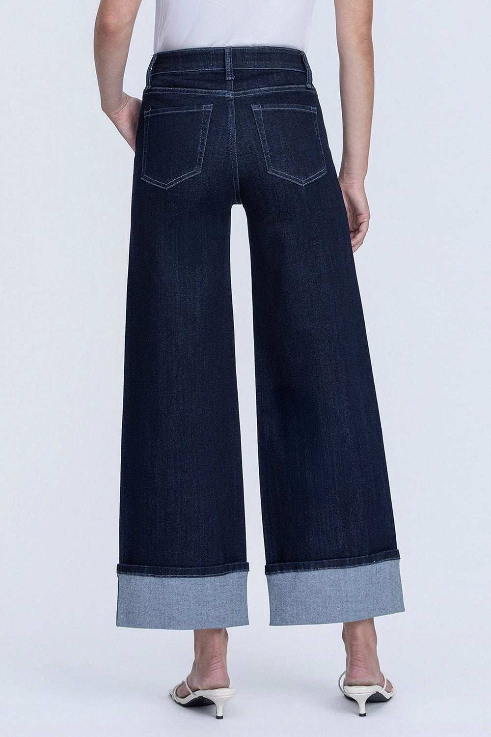 JEANS PIERNA ANCHA 28" MEZCLILLA PREMIUM