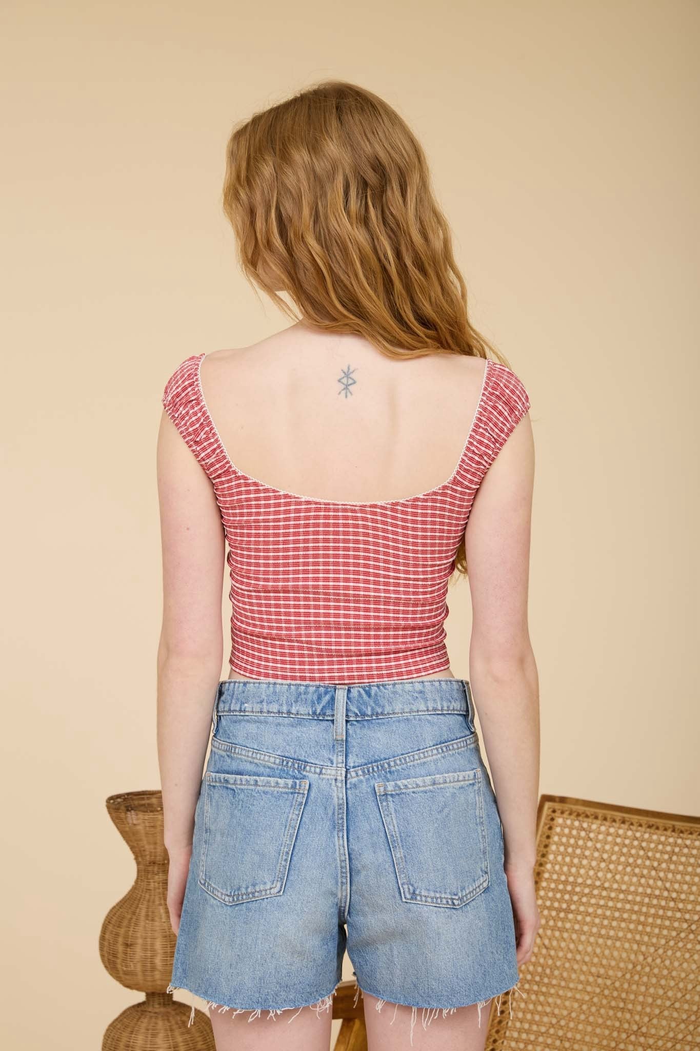 TOP GINGHAM