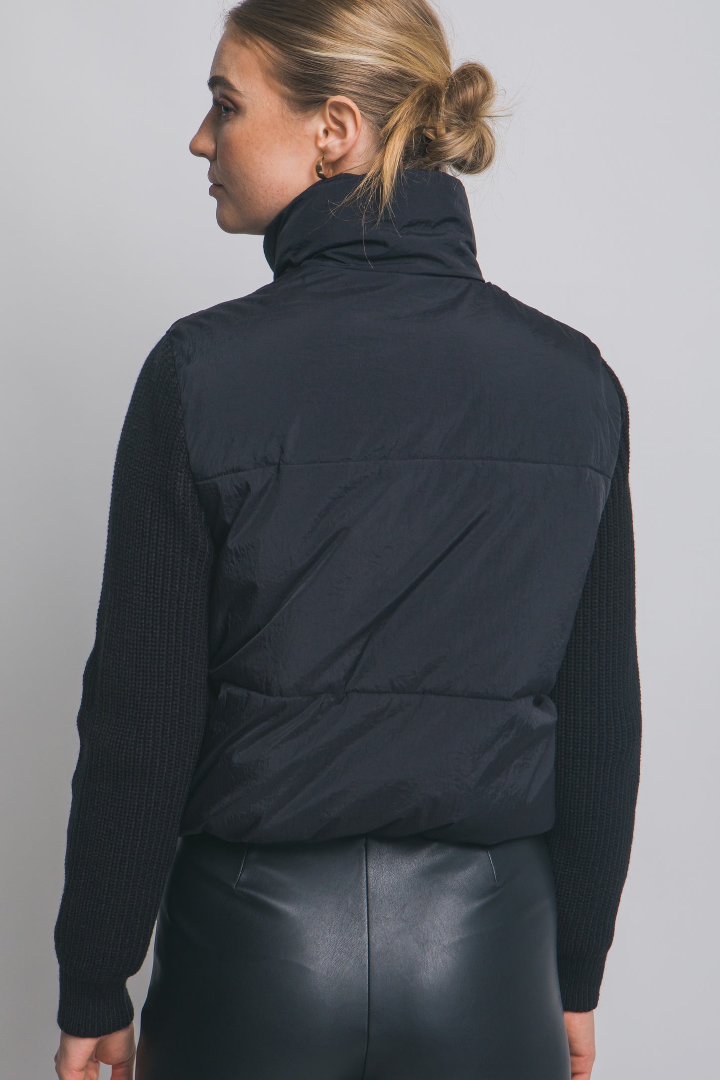 CHAMARRA ACOLCHADA/TEJIDO