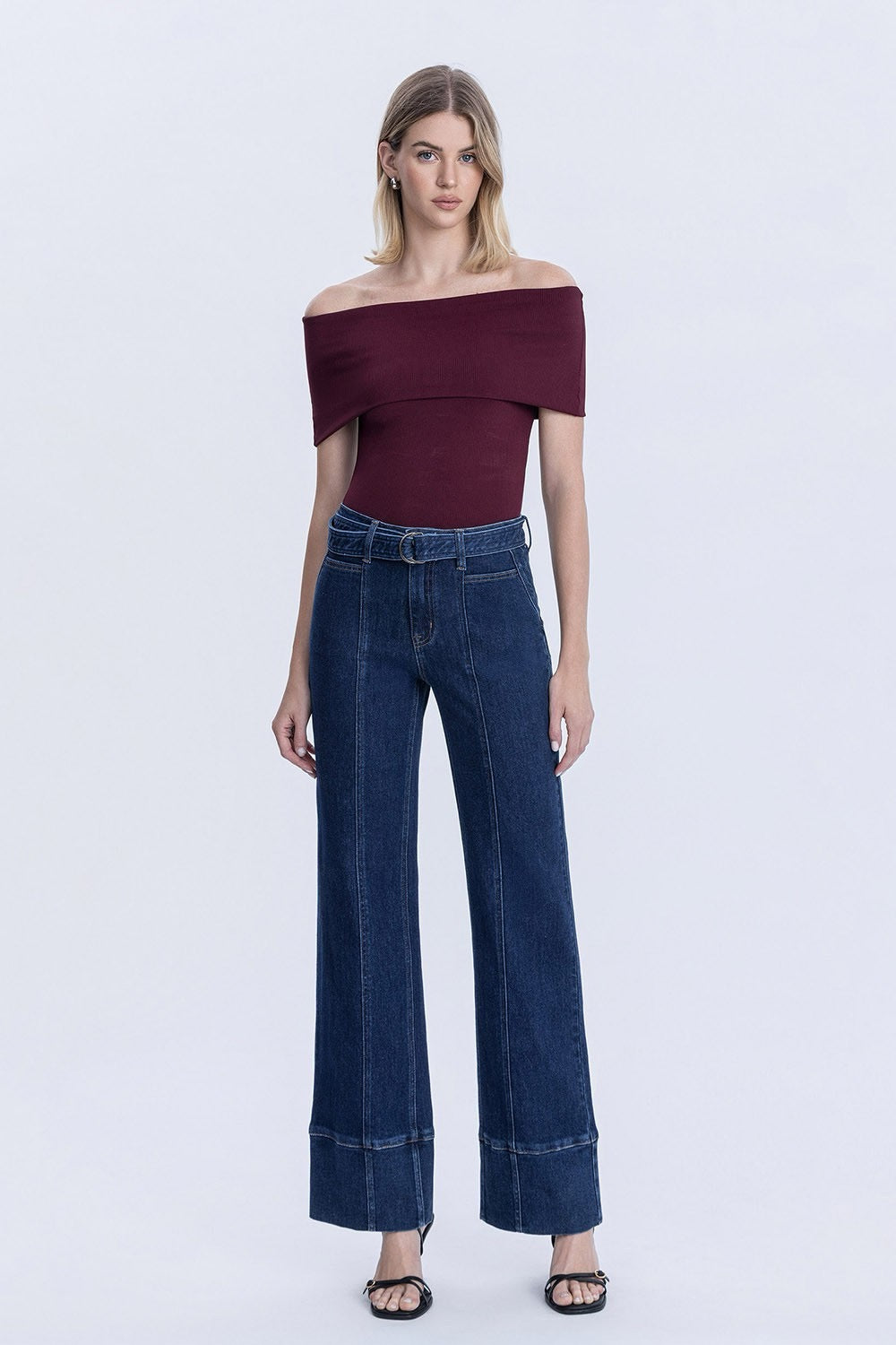 JEANS PIERNA ANCHA 32" MEZCLILLA PREMIUM