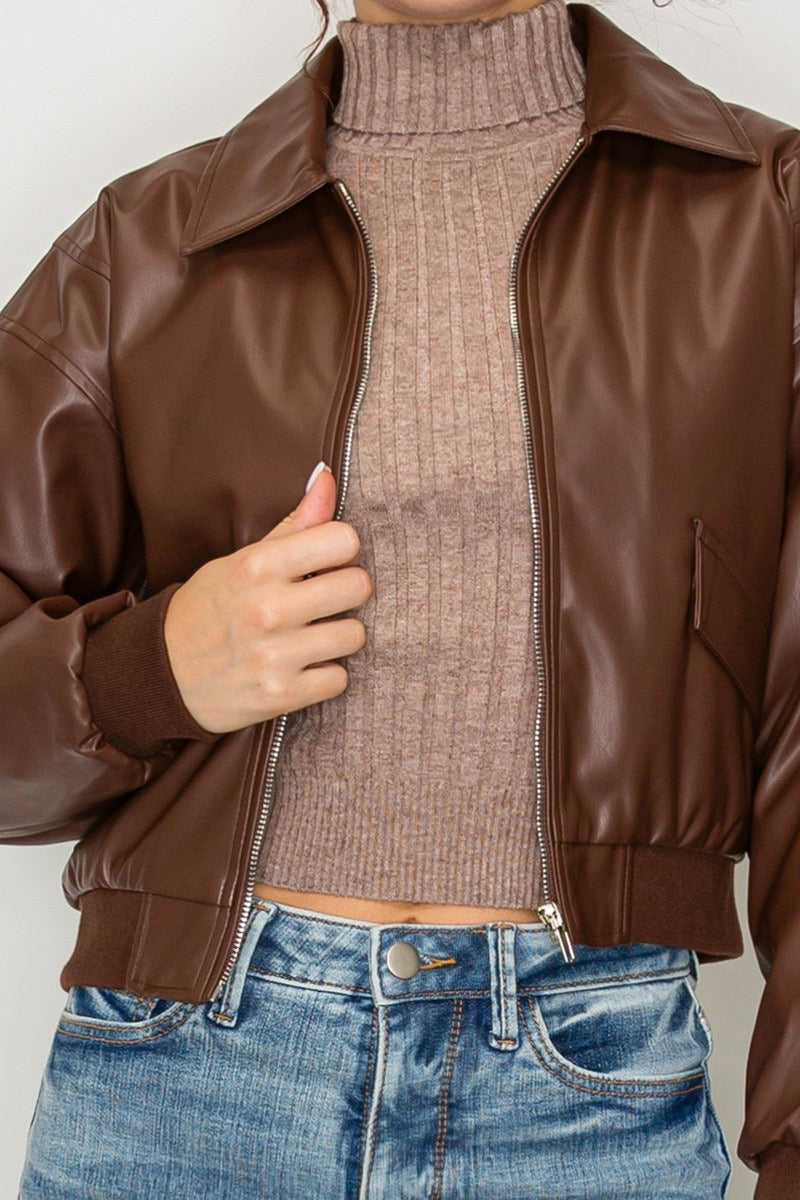 BOMBER EFECTO PIEL