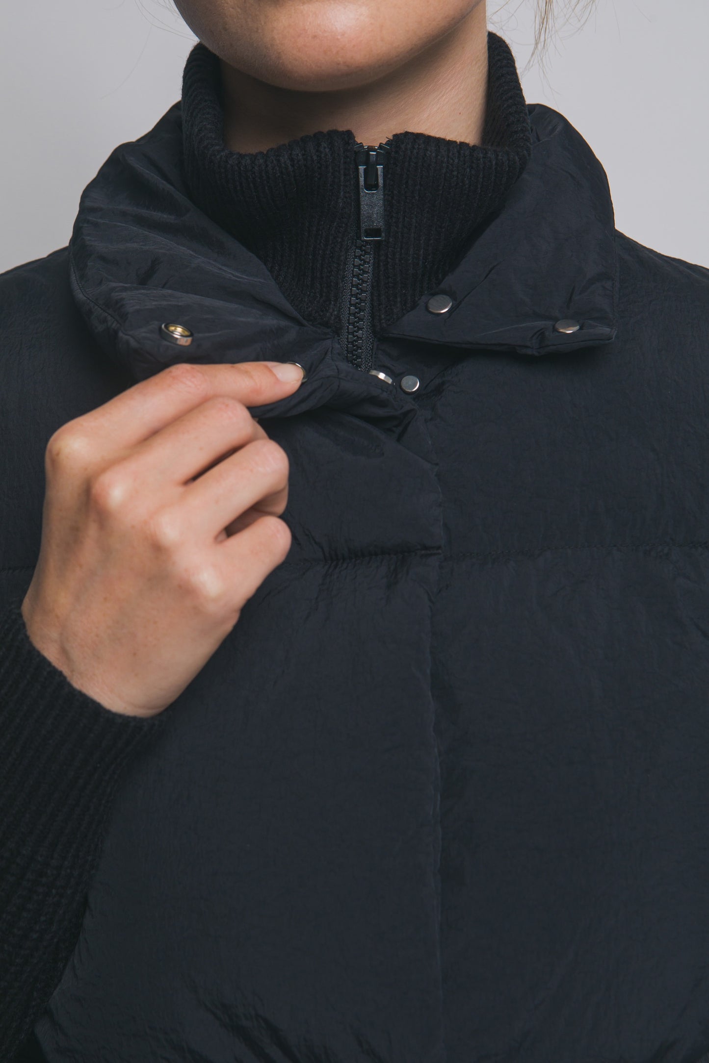 CHAMARRA ACOLCHADA/TEJIDO