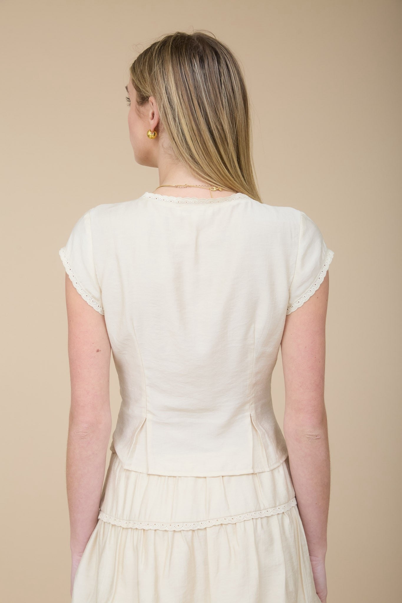 SET BLUSA/FALDA FIBRA NATURAL