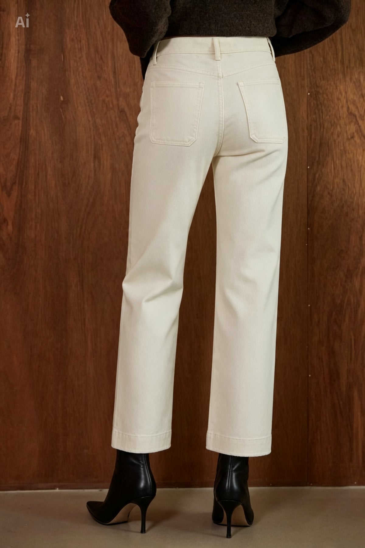 JEANS PIERNA ANCHA SLIM 28" MEZCLILLA PREMIUM