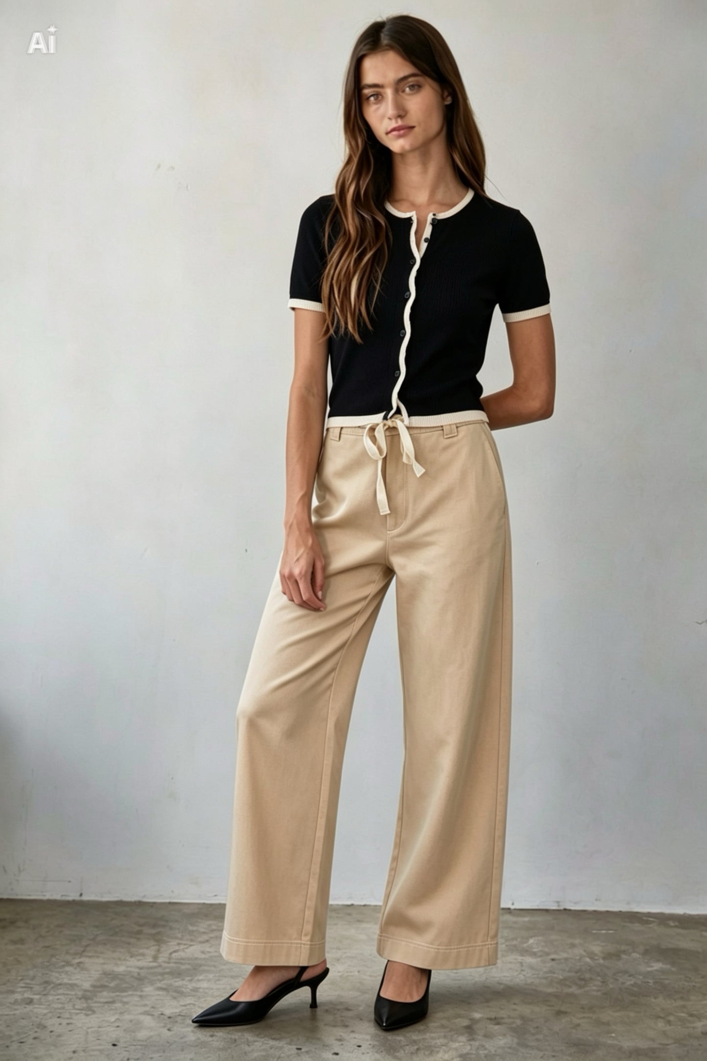 DISPONIBLE 15 DE JULIO CARDIGAN CONTRASTE FIBRA NATURAL