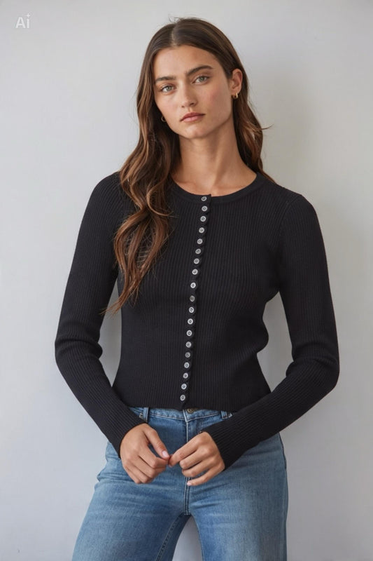 CARDIGAN FIBRA NATURAL