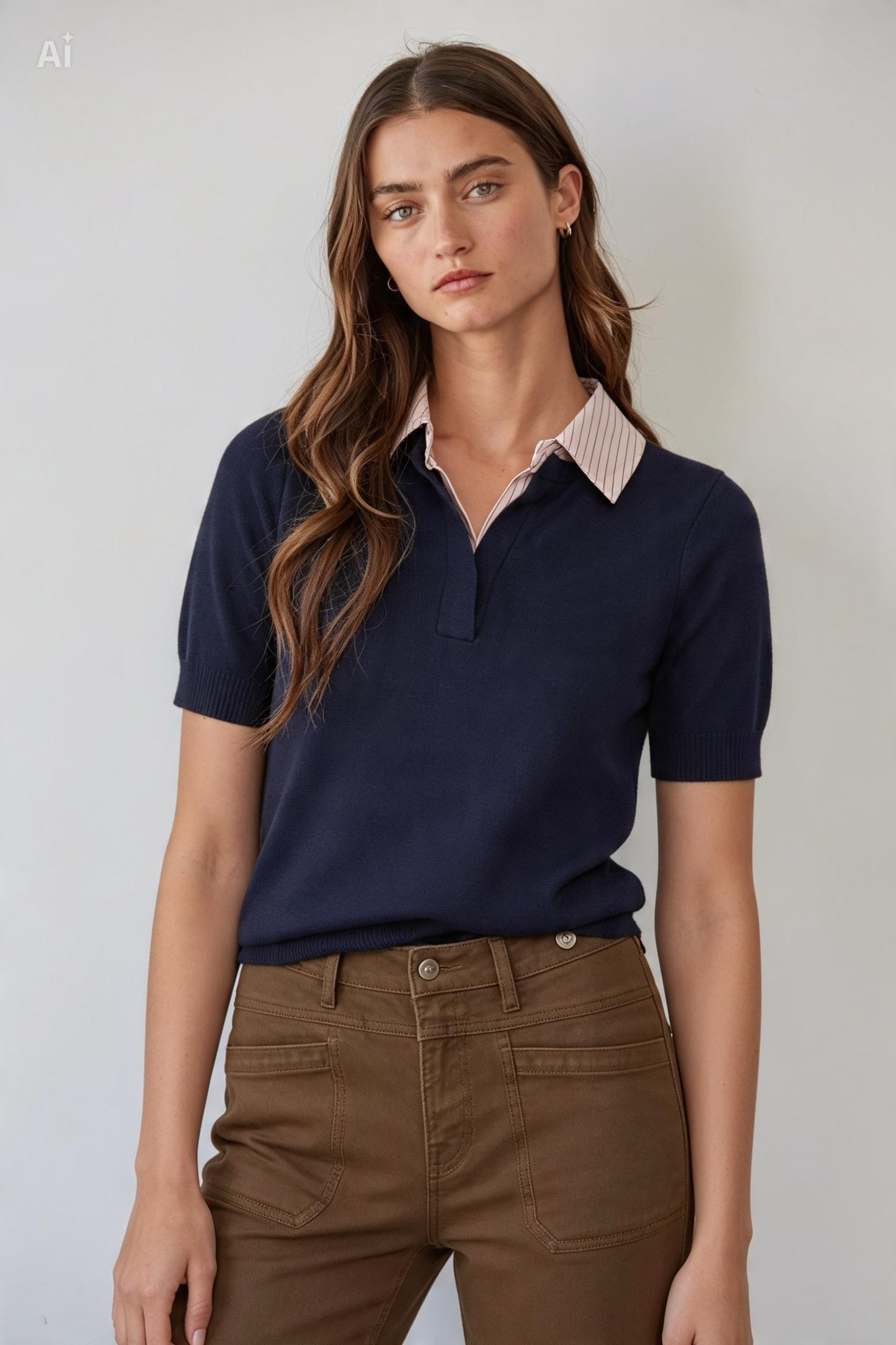 DISPONIBLE 11 DE AGOSTO TOP POLO FIBRA NATURAL