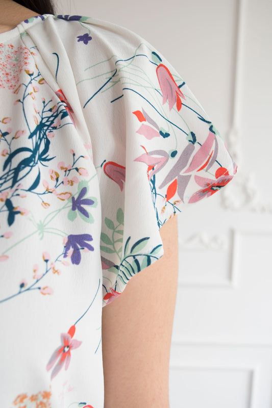 Top estampado floral